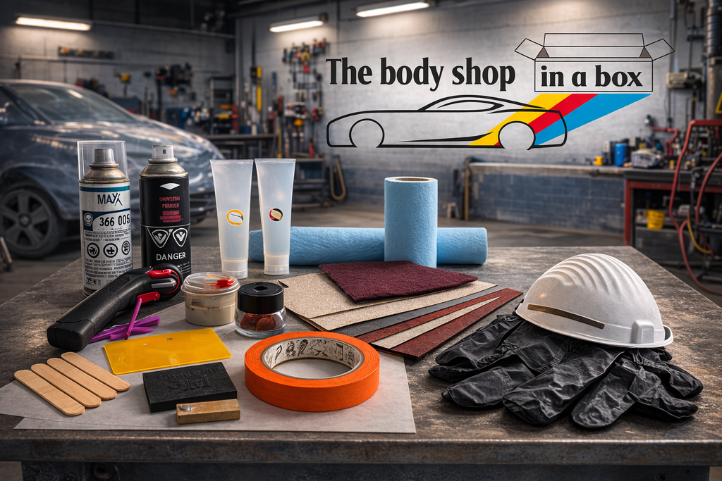 kit complet pour carrosserie et peinture