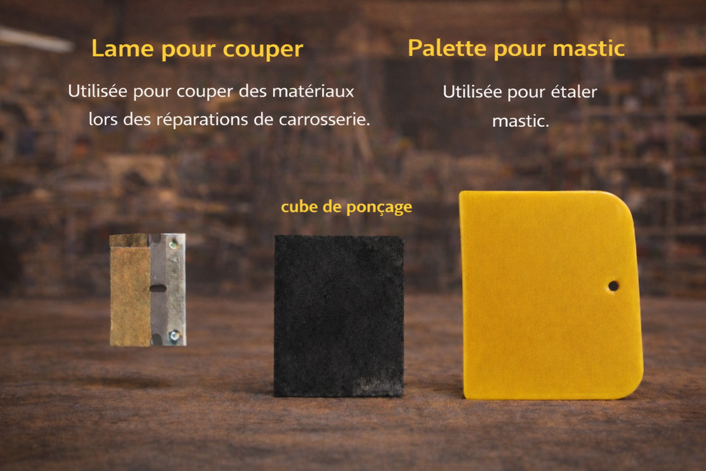 kit complet pour carrosserie et peinture