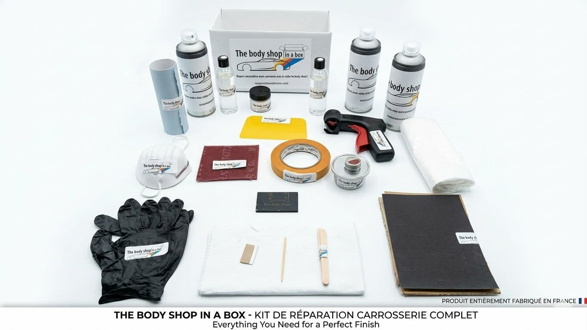 kit complet pour carrosserie et peinture