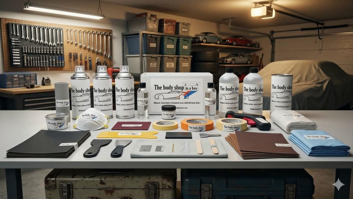 kit complet pour carrosserie et peinture